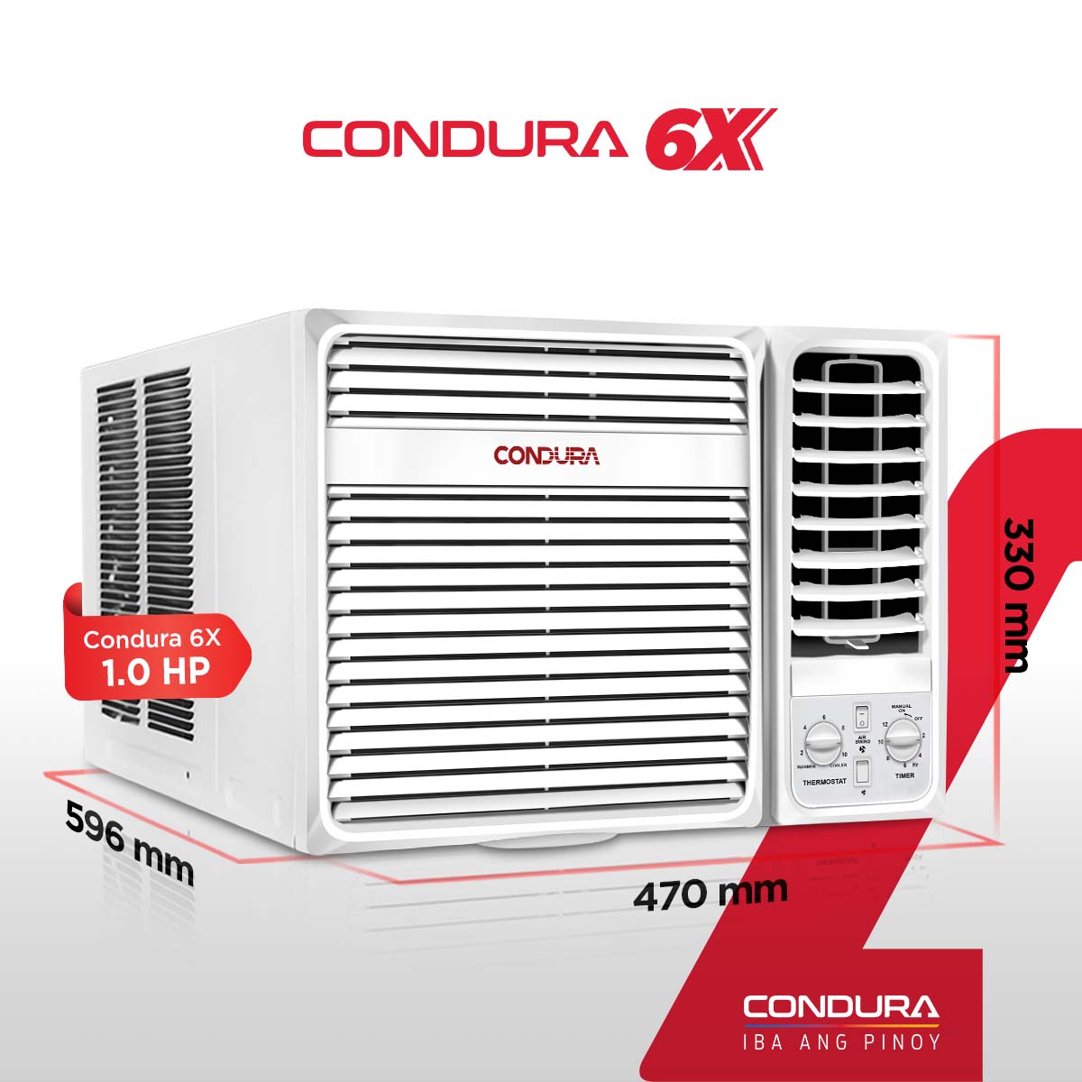 condura 6x 0.75 hp