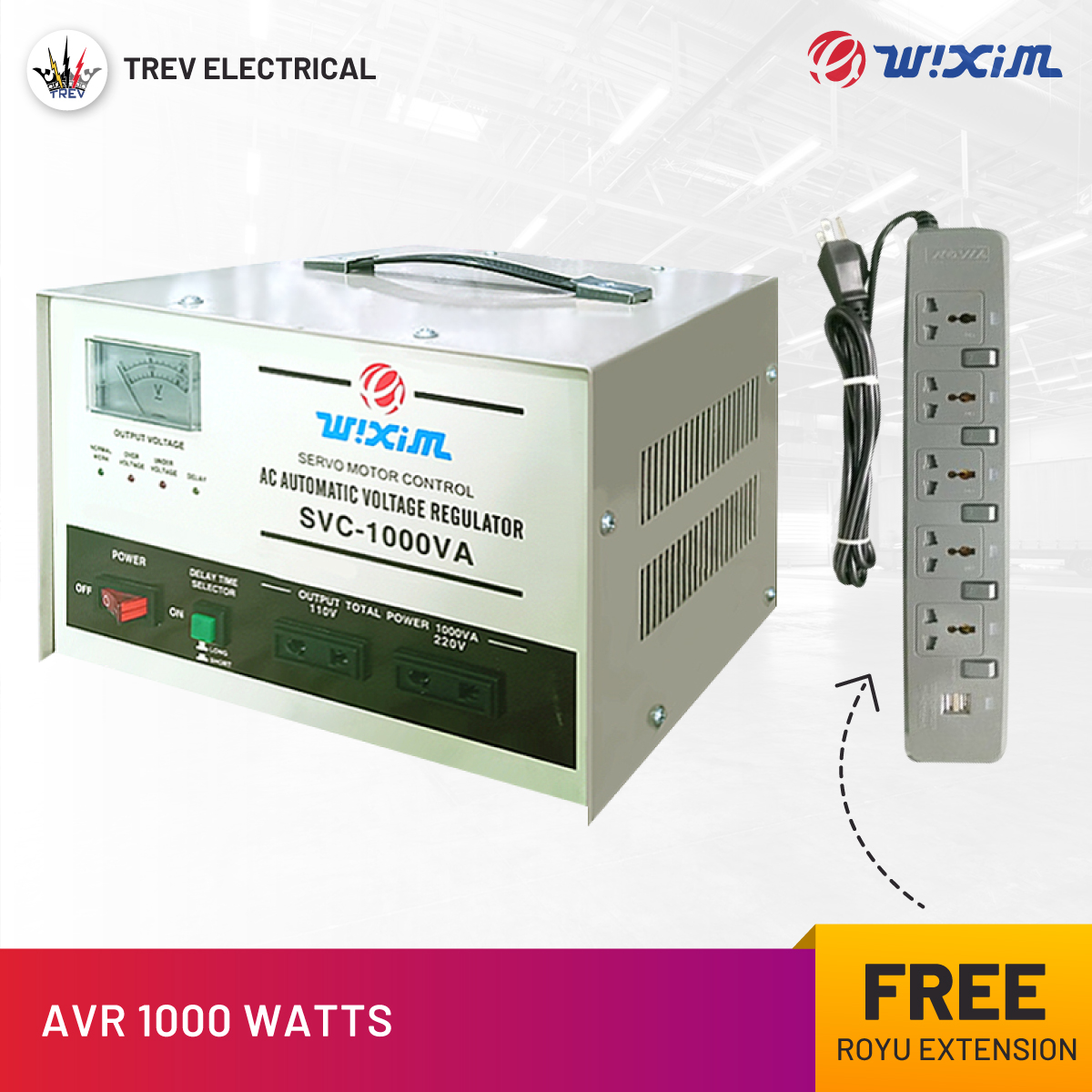 Trev Wixim Avr Watts Royu Extension Redec G Lazada Ph