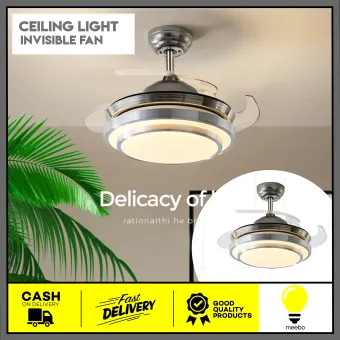 American Retro Restaurant Chandelier Fan Light Ceiling Lights Fan