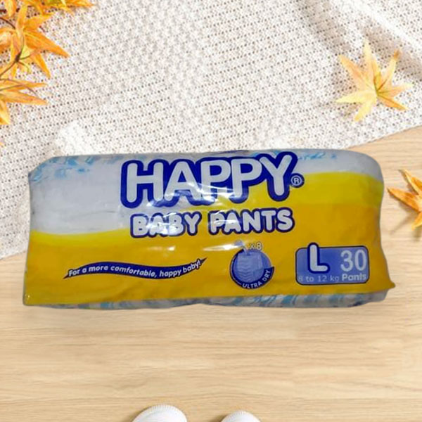 Baby Happy Pull Up Pants Baby Disposable Diapers 30 Pcs Baby Pull