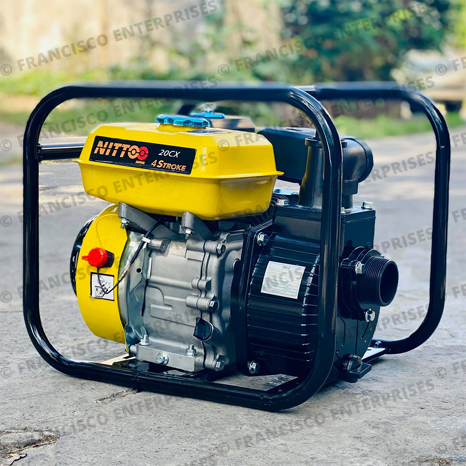 Nittoo Gasoline Water Pump 6.5HP 2x2