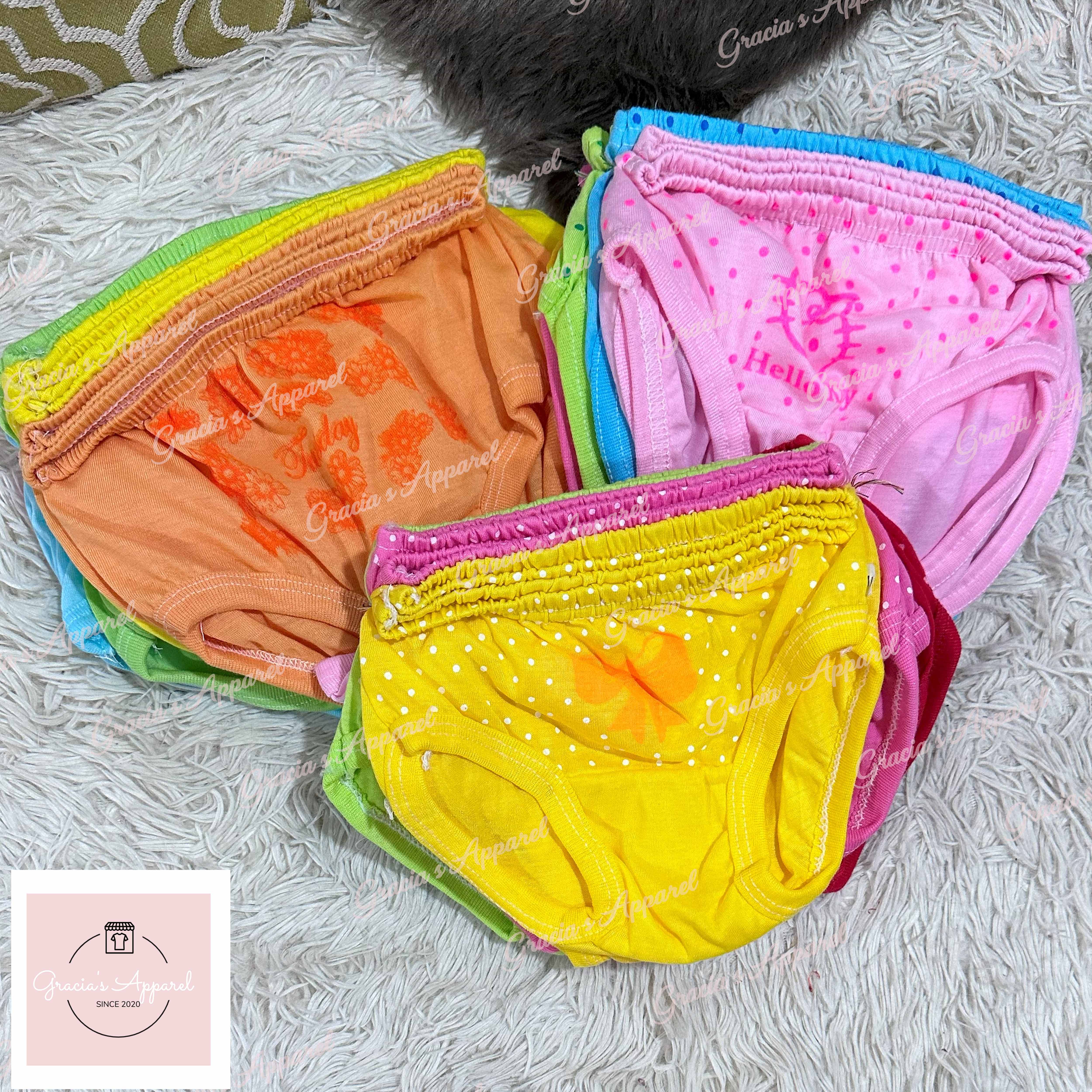 6Pcs Kids Underwear fit 0-5 years old Bargain Quality Panty Cheap