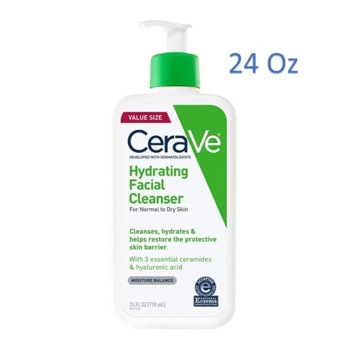 cerave hydrating facial cleanser 87ml
