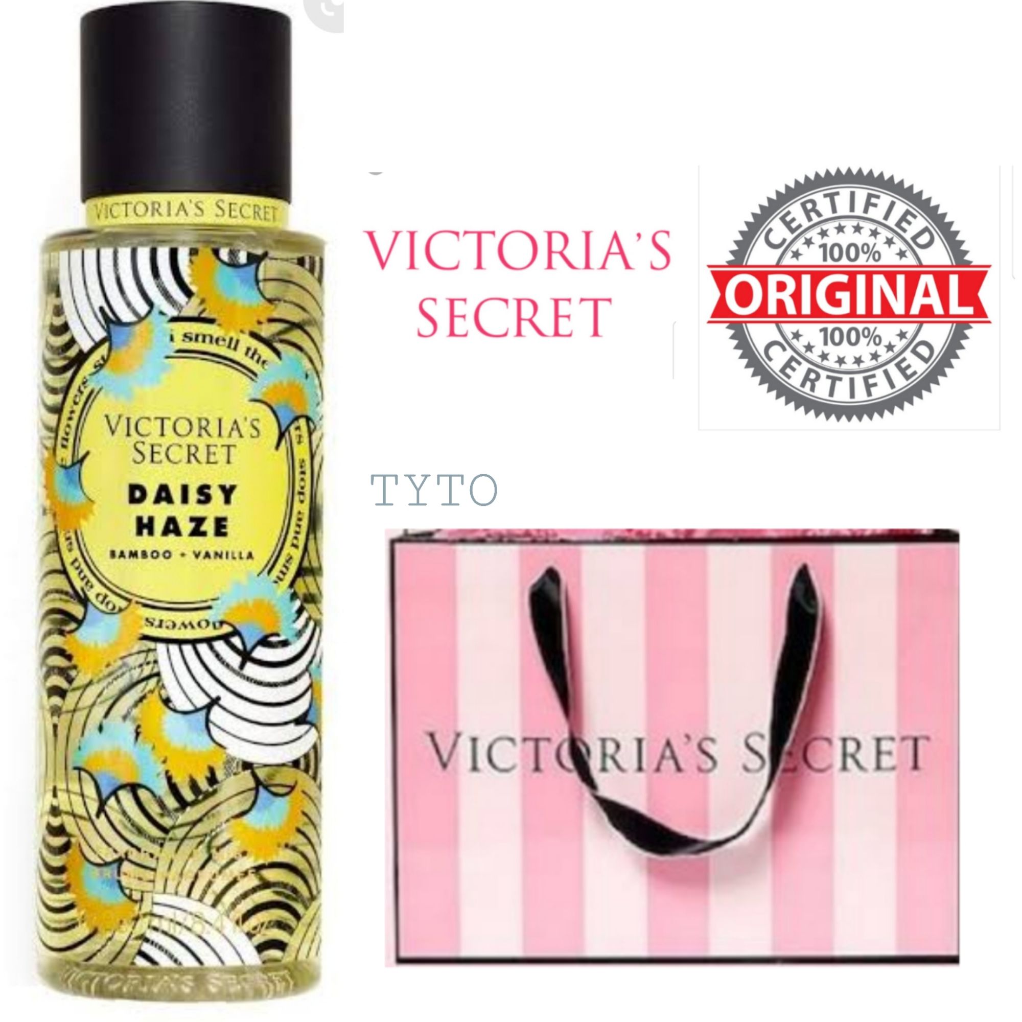 Authentic Victorias Secret Daisy Haze Fragrance Body Mist Ml With Vs Paper Bag Lazada Ph