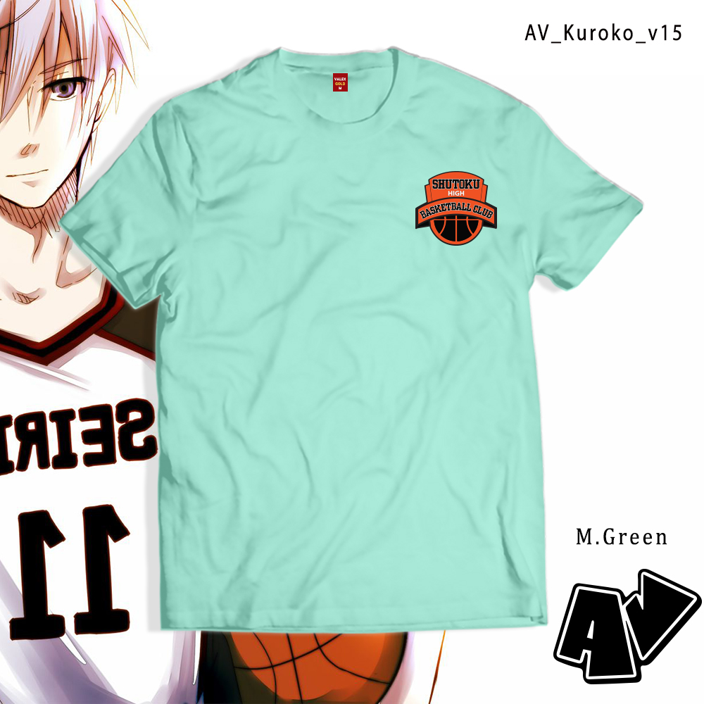 AV Merch Kuroko's Basketball tshirt Kuroko no Basuke Sports Manga Series  shirt v15 For Women and Men | Lazada PH