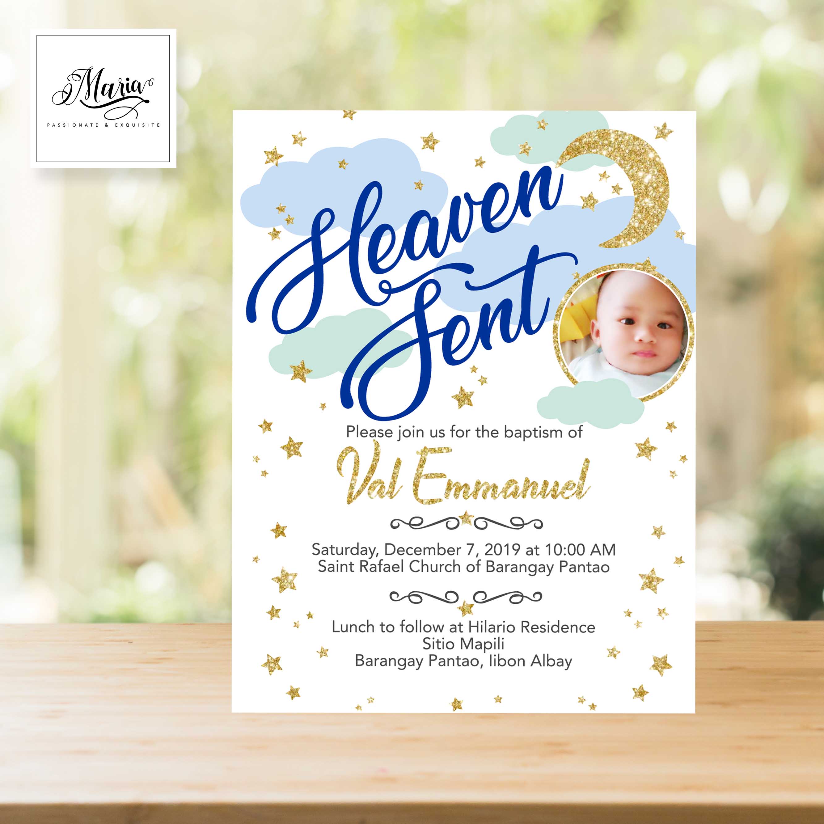 How To Make Invitation Card For Christening Using Microsoft Word