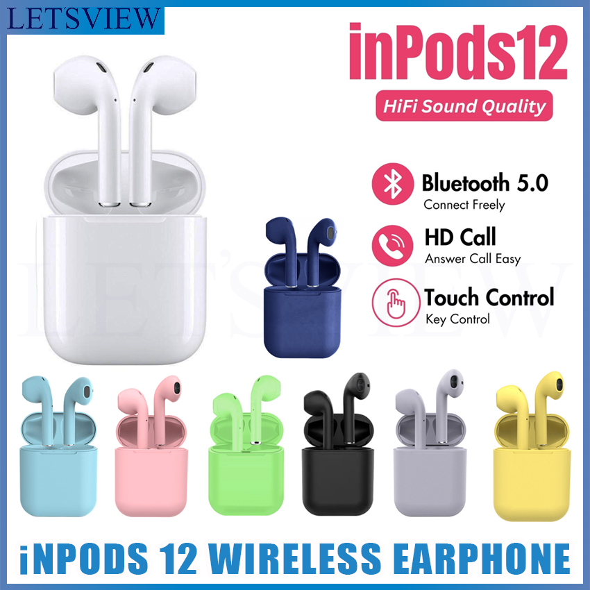 Inpods I12 Tws Volume Too Low InPods 12 Twin Bluetooth Headset -41976