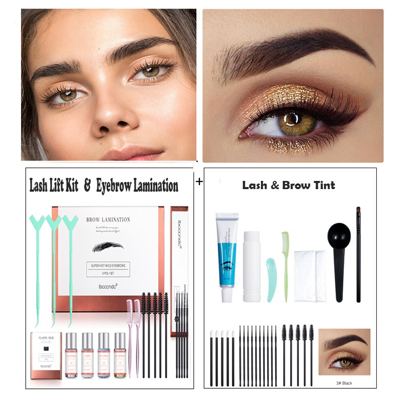 Lash & Eyebrow Tint Dye Kit and Lash Lift Kit Or Eyebrow Lamination Kit