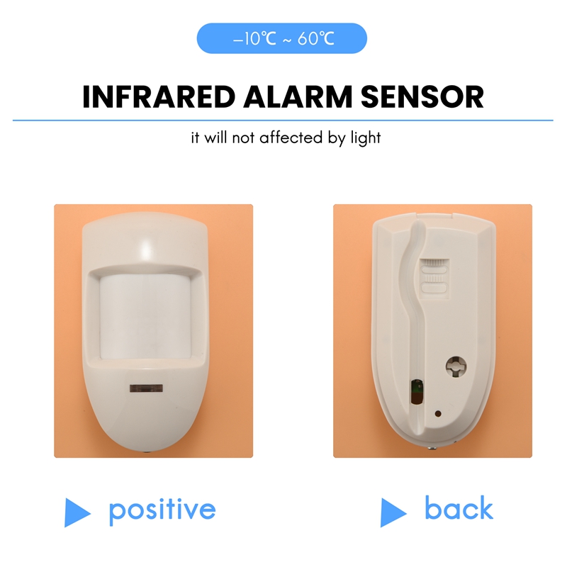 12V Wired Dual PIR Motion Sensor Infrared Probe Burglar Alarm Detector Home Security System
