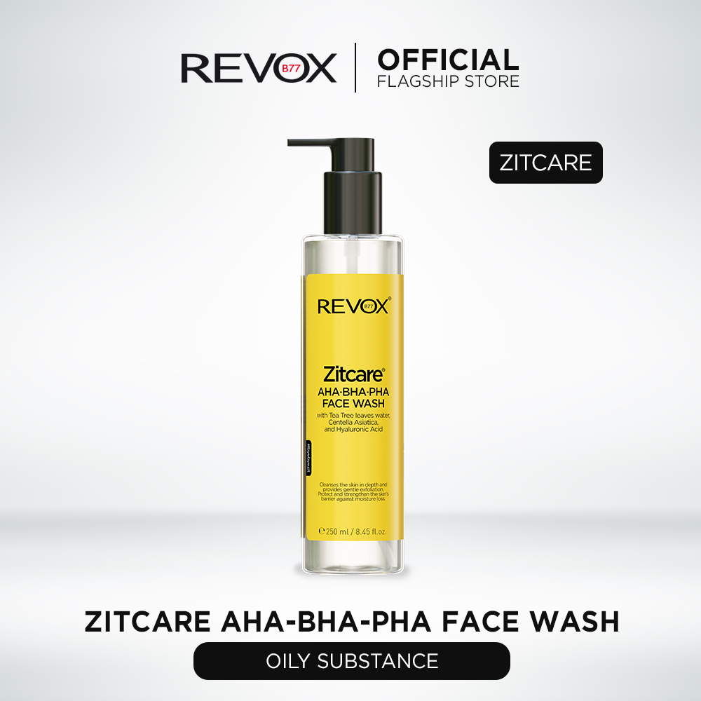 Revox B77 Zitcare AHA.BHA.PHA. Face Wash 250ml Lazada PH