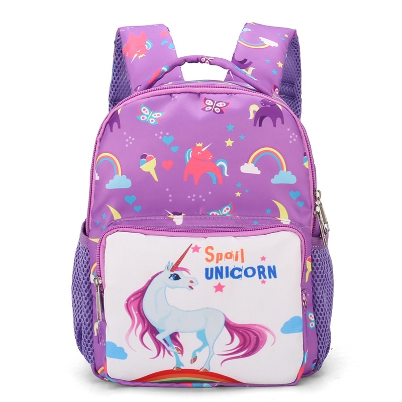 Cod Unicorn Bags School Bag For Kids Kindergarten Girl Pony Cartoon 