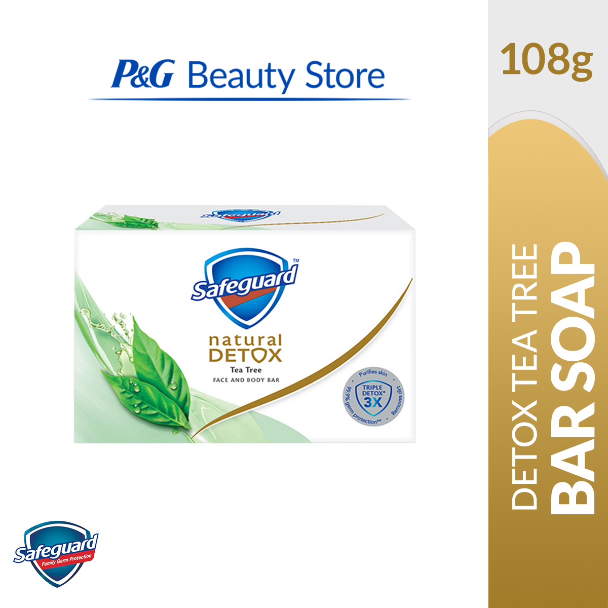 Safeguard Detox Face and Body Bar Soap 108g Lazada PH