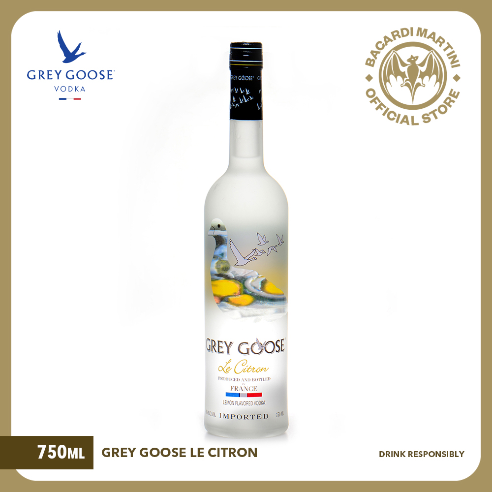 Grey Goose Le Citron Premium Flavoured Vodka 750mL Lazada PH