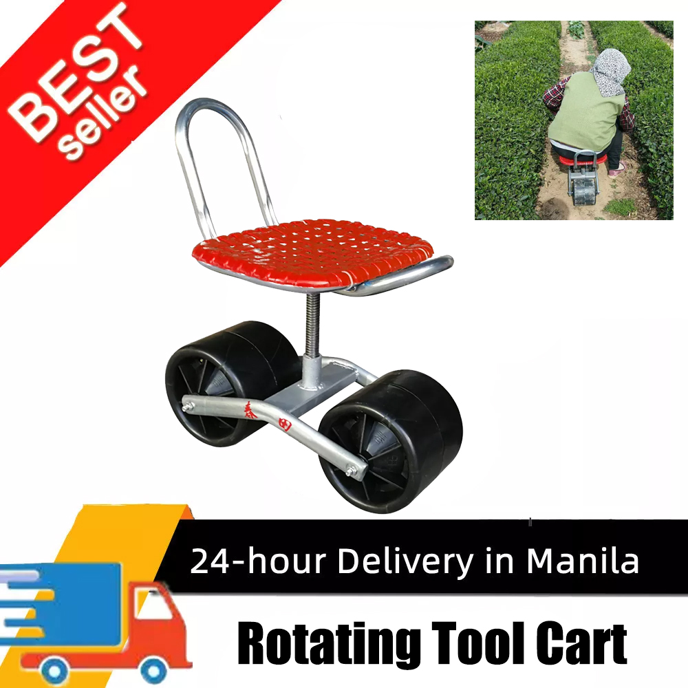 Rotating Tool Carts for Picking and Planting Small Leather Piers