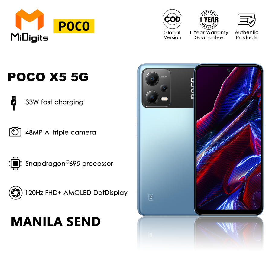 POCO X5 and POCO X5 Pro w/ 120Hz AMOLED screen + up to SD778G launched in  PH!