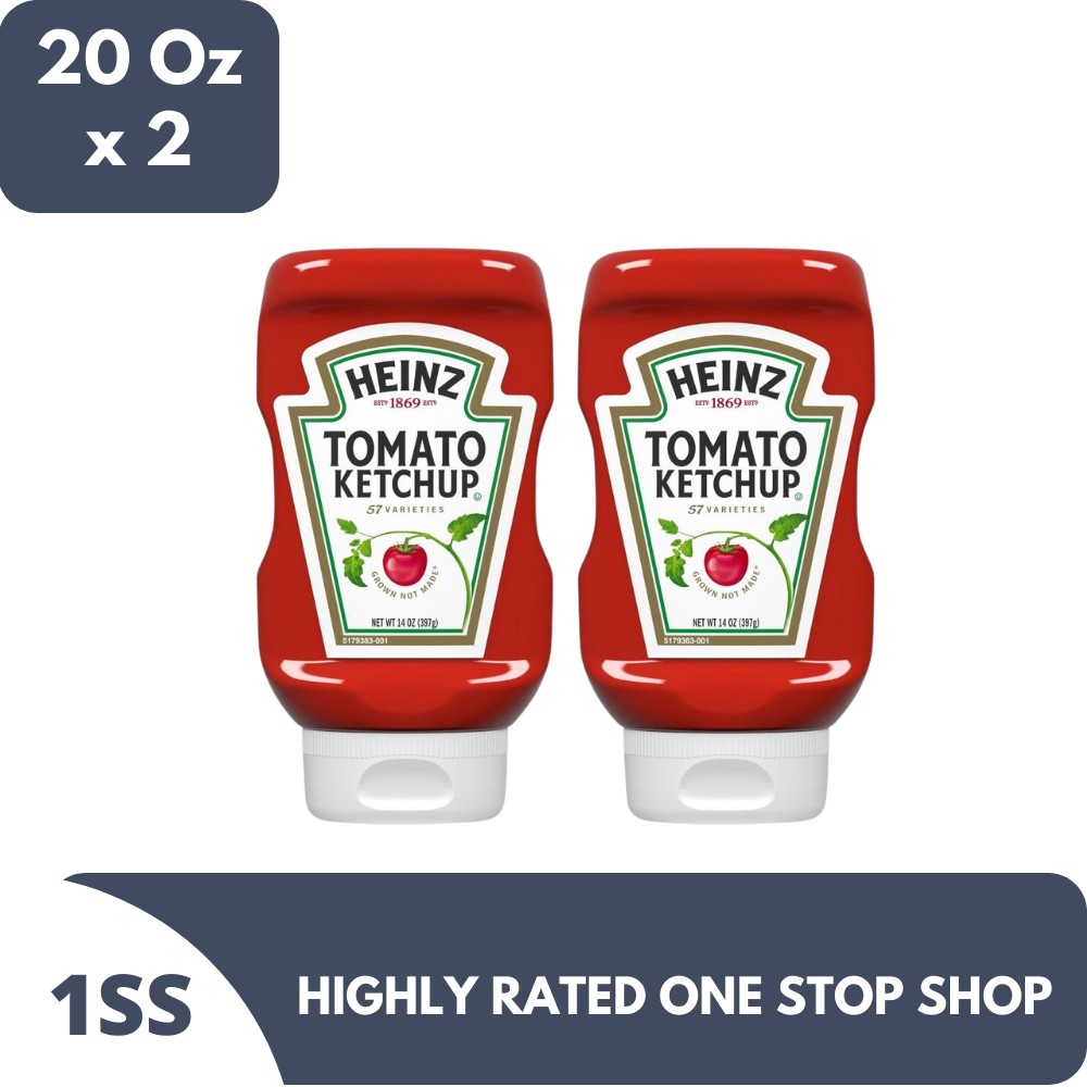 Heinz Easy Squeeze Tomato Ketchup 20 Oz X 2 Lazada Ph