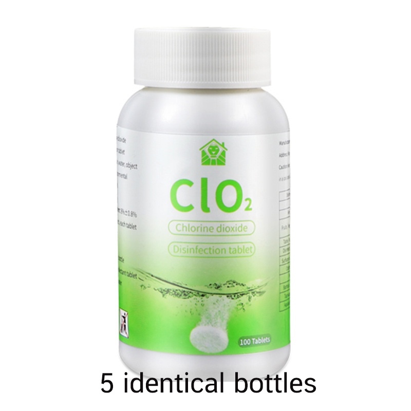 Chlorine Dioxide disinfectant Tablet 100 cleaning tablet Tablets Safe