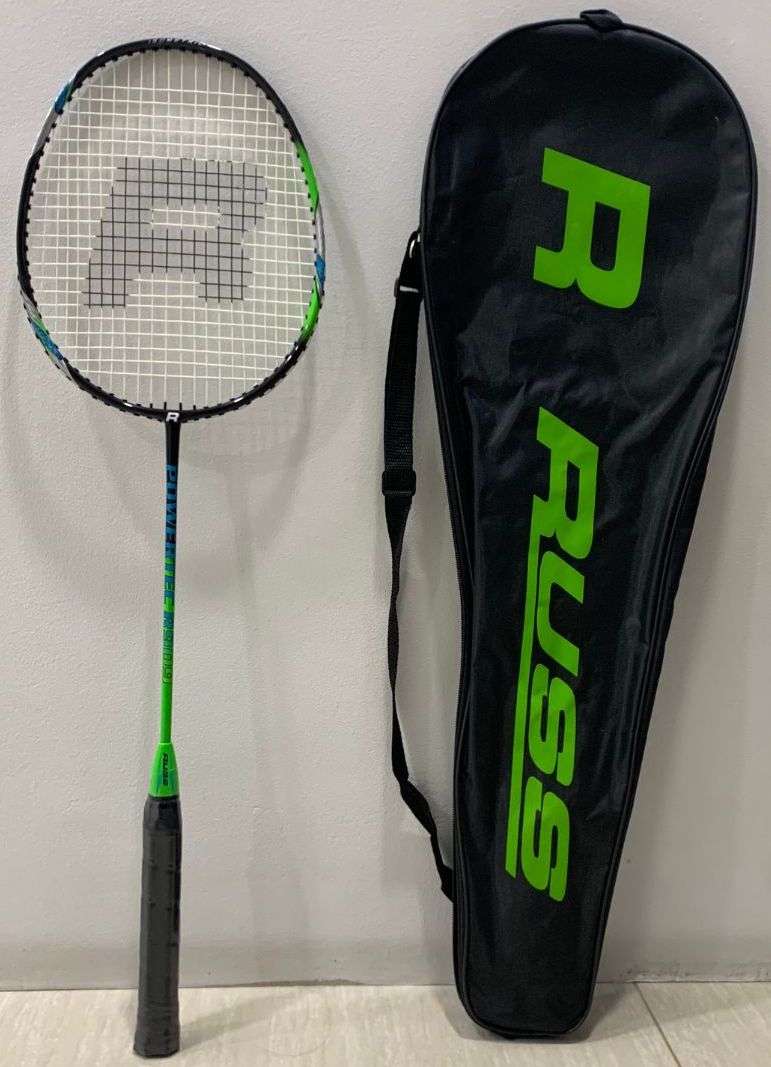 Russ R909 Powertec No Joint Aluminum Graphite Frame Badminton Racket