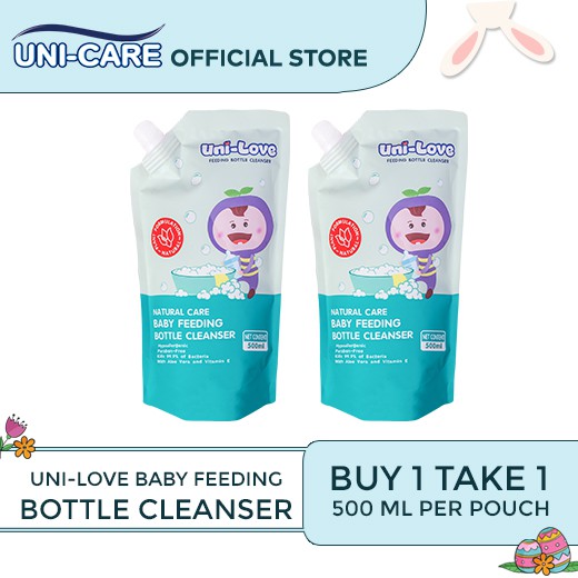 Buy 1 Take 1 UniLove Baby Bottle Cleanser 500ml Lazada PH