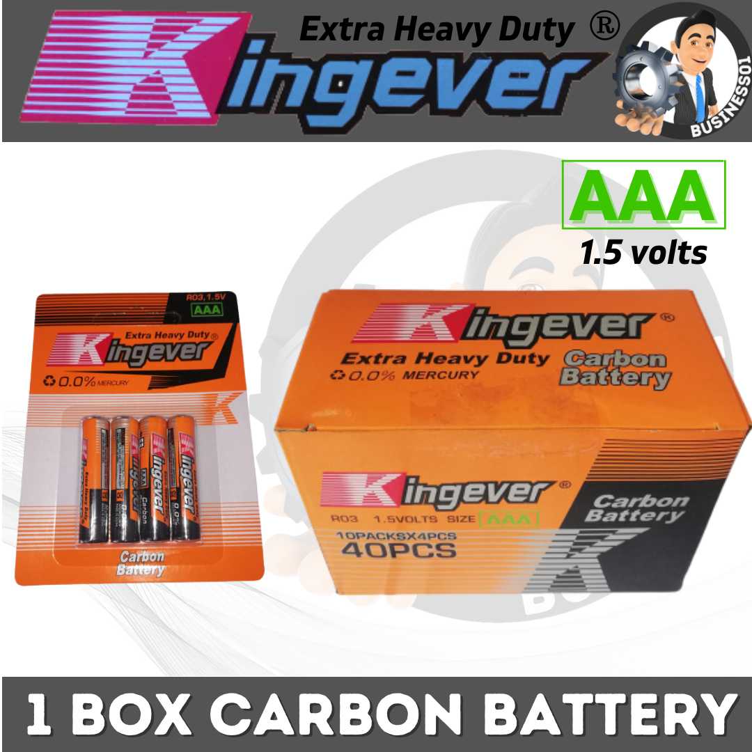 1 Box Triple A Battery Kingever Brand 1.5 Volts Lazada PH