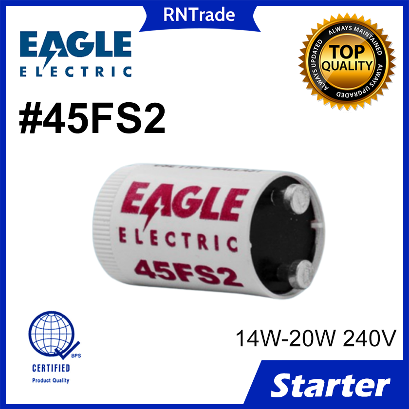 EAGLE ELECTRIC Starter Eagle Fluorescent Tube Fluorescent Lamp Starter