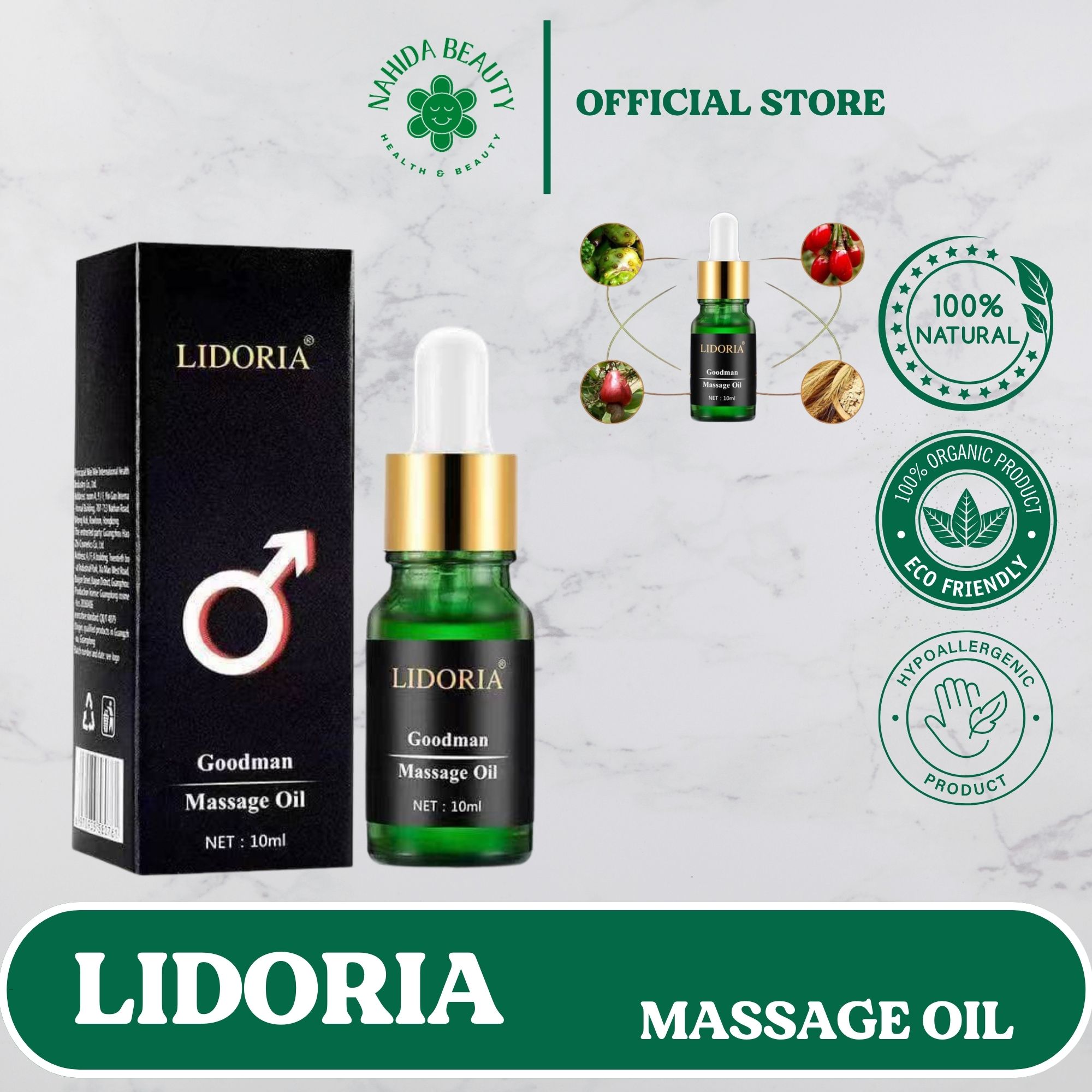 Lidoria Goodman Massage Oil 10ml Lazada Ph 