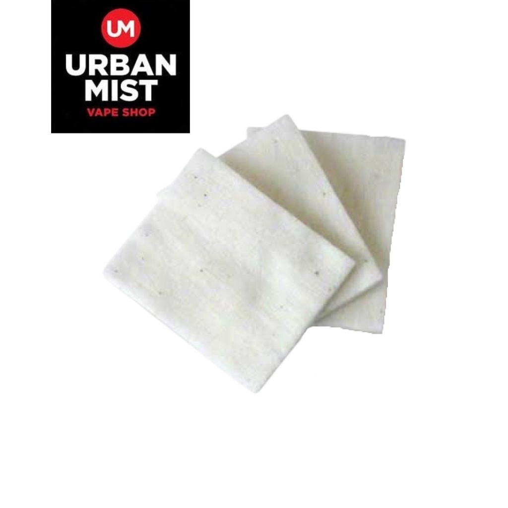 MUJI ORGANIC COTTON (3 PADS) FOR REBUILDABLE ATOMIZER ORIGINAL Lazada PH