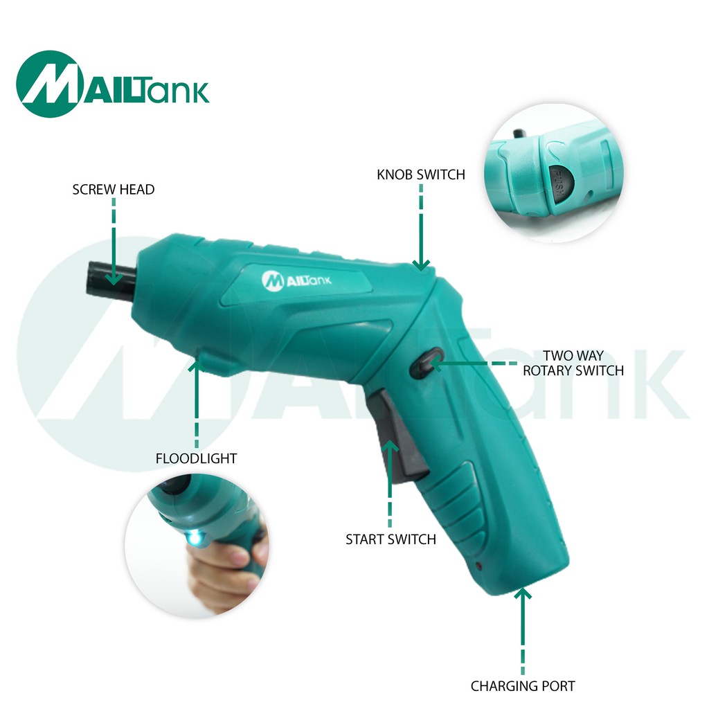 screwdriver distornilyador MAILTANK (SH210) Cordless Electric