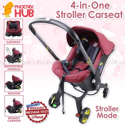 Phoenix Hub Baby Travel System Car Seat Stroller Rocker Basket Carrier TNG-15 High Quality Portable Pocket Stroller Multi Functional 4 in 1