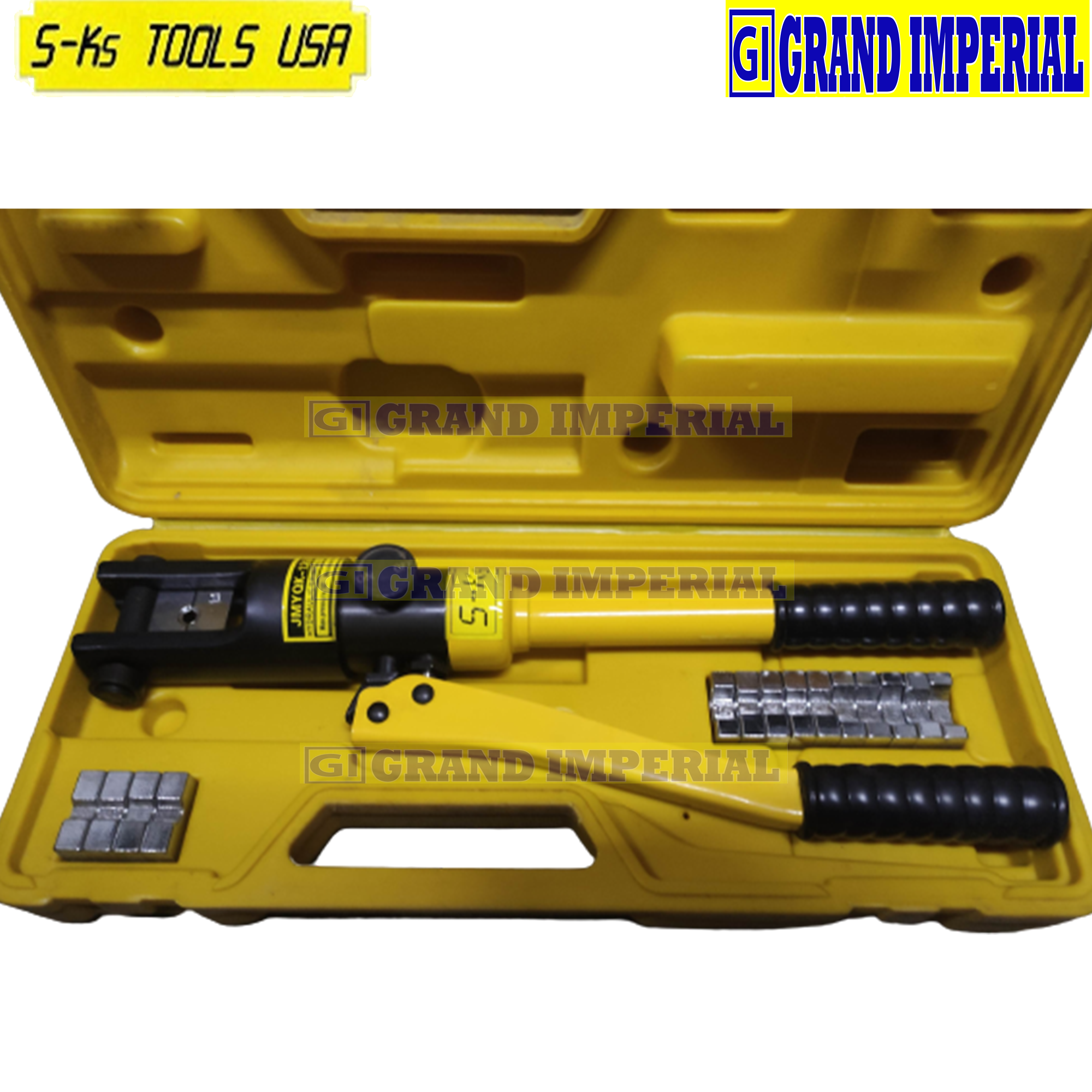 SKs Tools USA Hydraulic Crimping Plier Max Pressure 10 Tons / Max