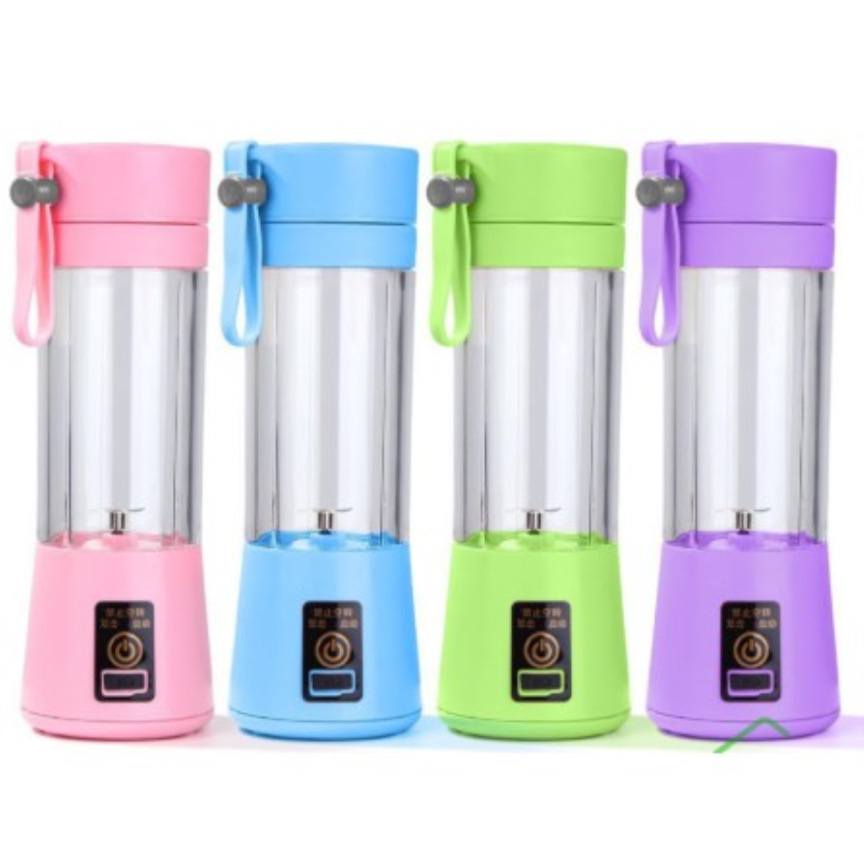 Portable Rechargeable Battery Juice Blender 380ml Electric Fruit Juicer ...