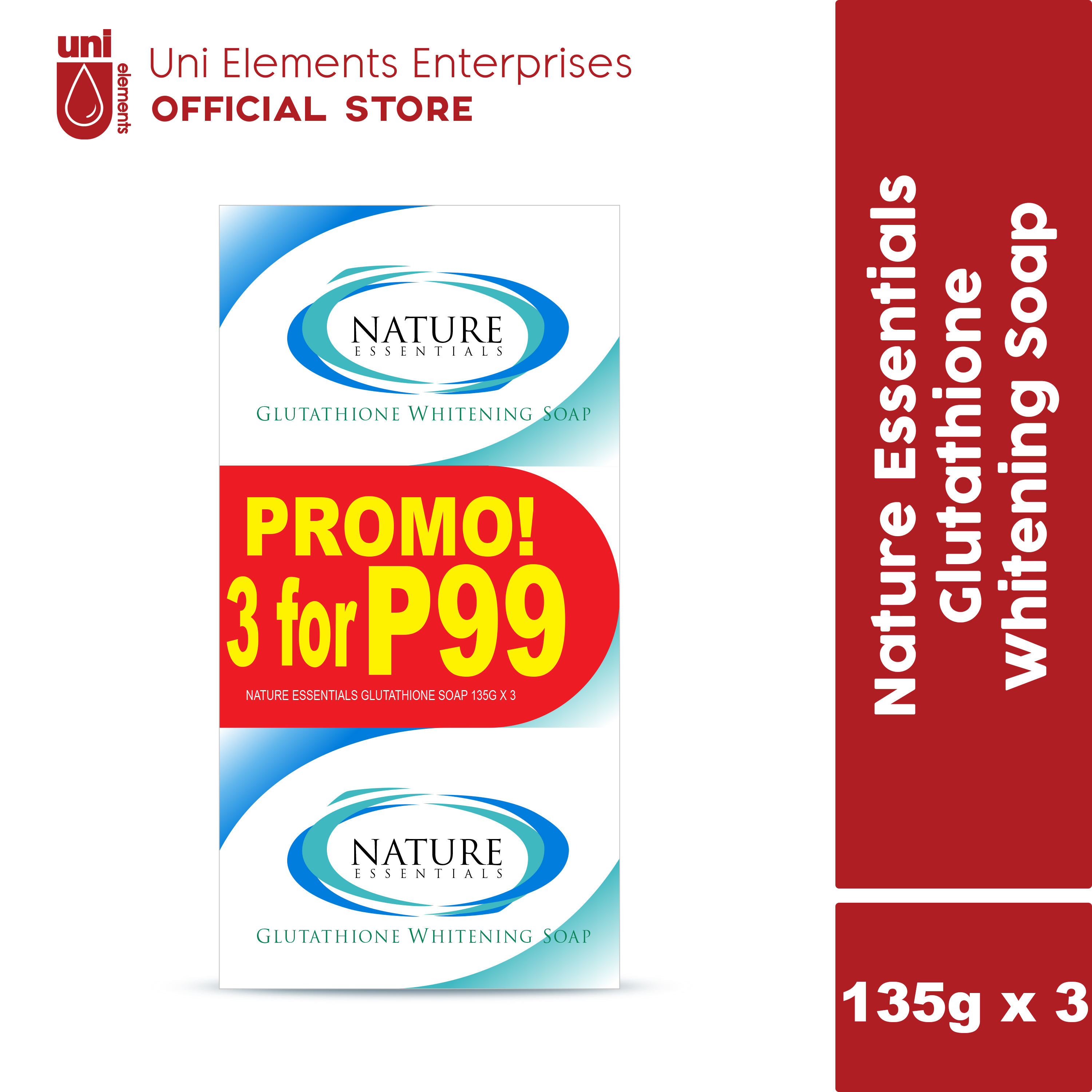 nature glutathione soap Nature Glutathione Whitening Soap 135grams x3 Skin Whitening Lightening Soap  Whiteness Soap - Lazada
