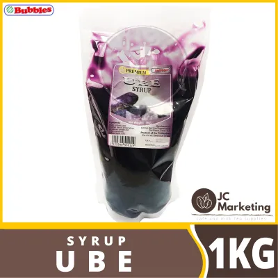 Bubbles™ Ube Syrup 1 kilo | Ready to use for icing , topping , filling , ice cream , halo-halo , candies , spread and dip ube syrup UBE SYRUP Top Creamery Davinci Sweet Serenity