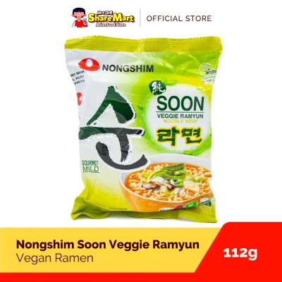 Nongshim Soon Vegetable Ramyun Vegan Ramen 112g