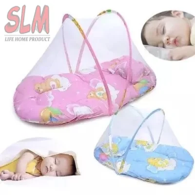 baby bed baby mosquito net bed folding mosquito net with pillow