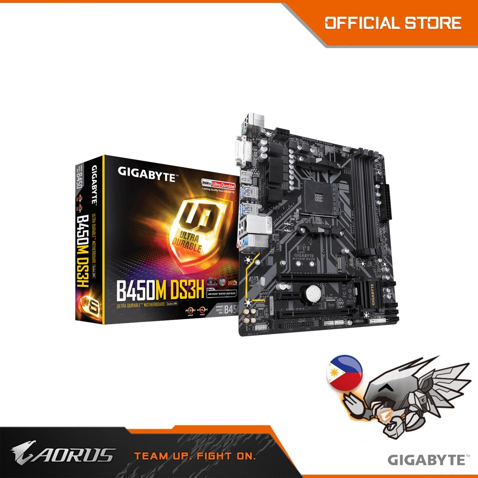 Ultra Durable Gigabyte B450m Ds3h Linux Ultra Durable B450m