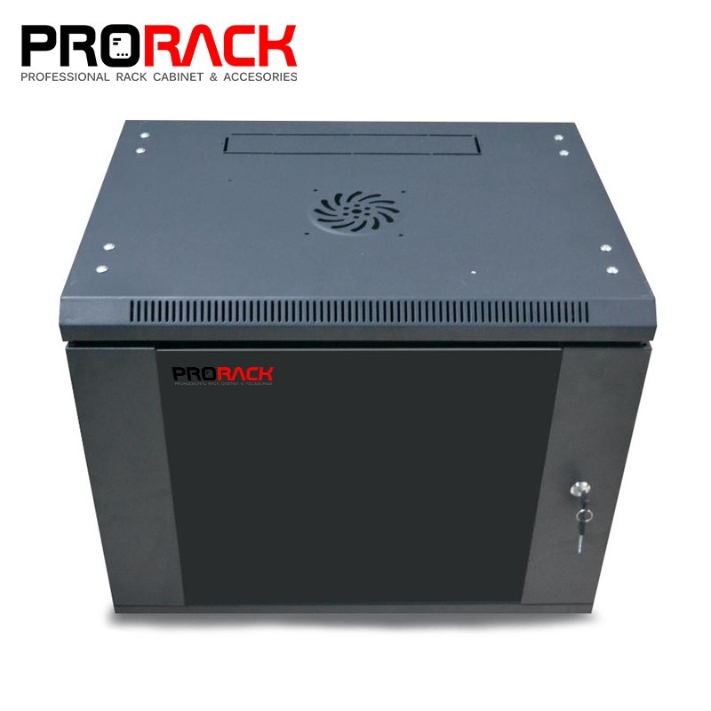 PRORACK 9U Server Rack Cabinet (For Self-Assembly) Wall mountable ...