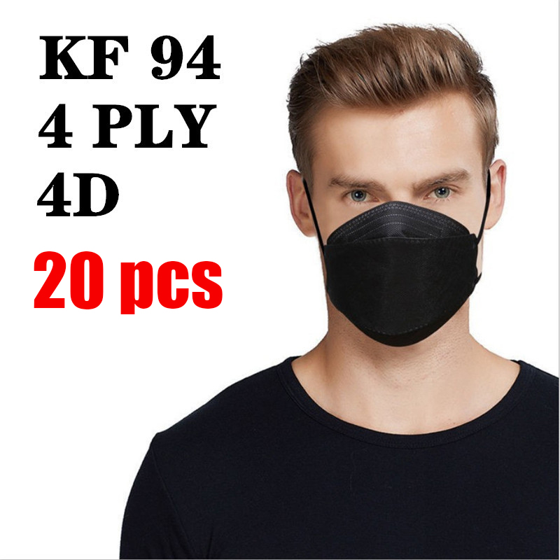 kf94 mask black reusable