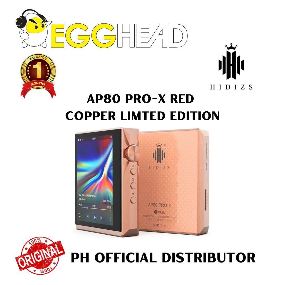 Hidizs AP80 PRO-X Red Copper Limited Edition | Balanced MQA Music