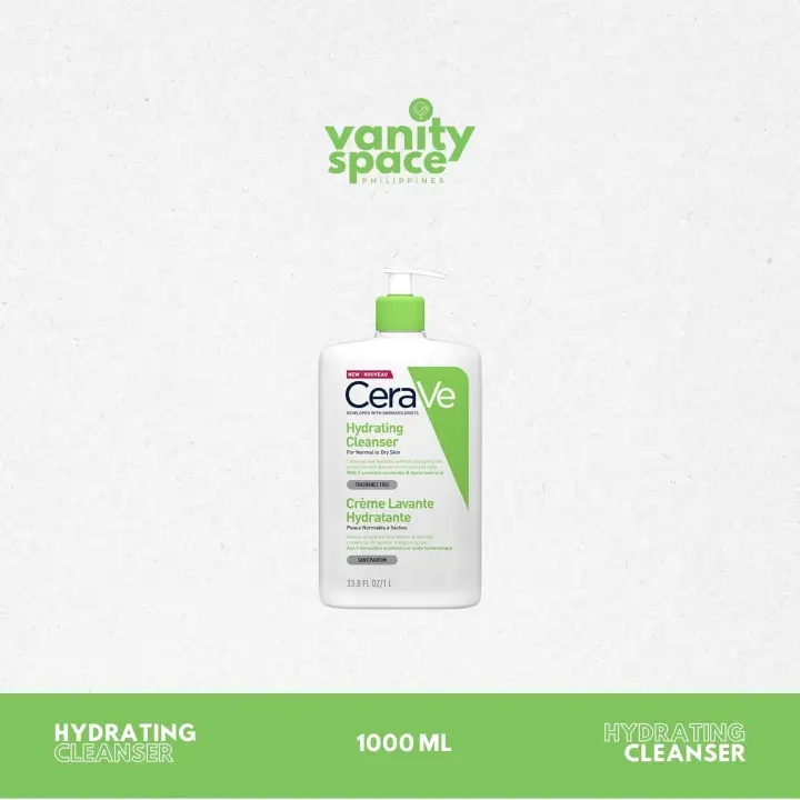 cerave hydrating cleanser 1000ml