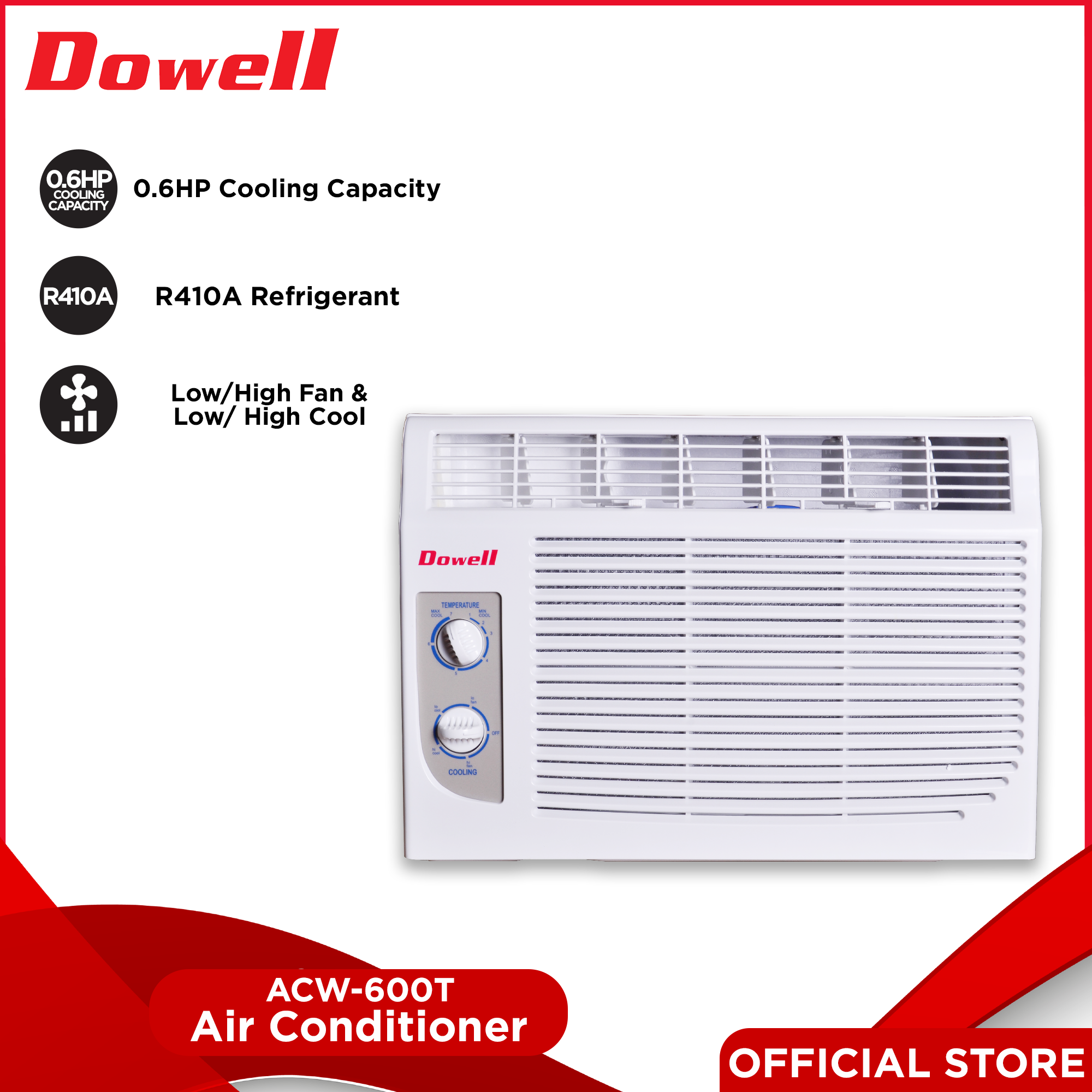 dowell aircon 0.6 hp review