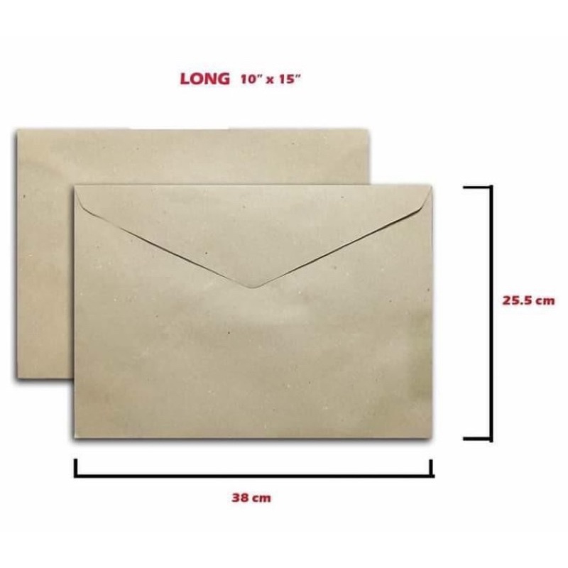50 PCS BROWN ENVELOPE SHORT AND LONG Lazada PH