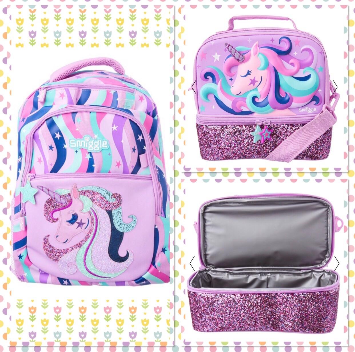 smiggle fave unicorn backpack