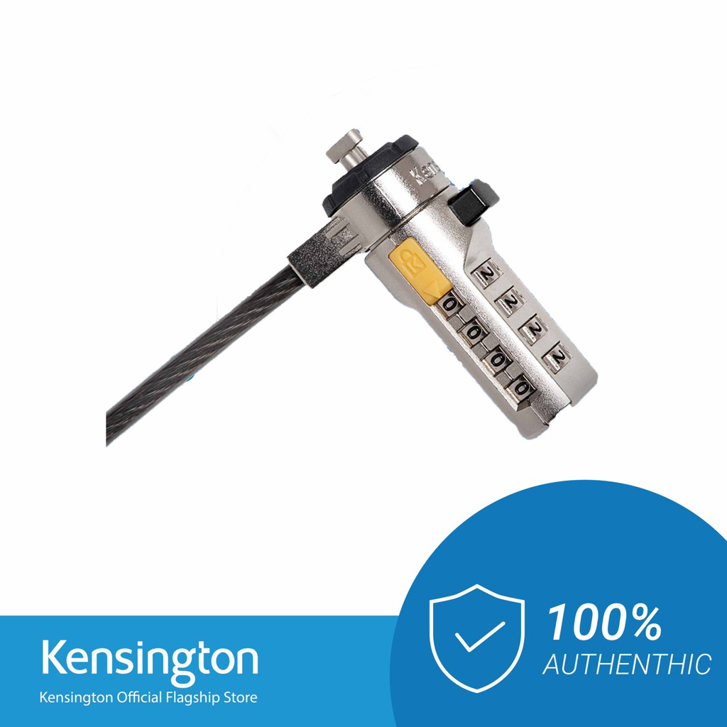 Kensington Combination Cable Lock for Laptops and Other Devices