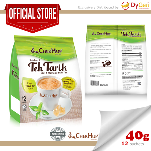 Chek Hup Teh Tarik Rich & Creamy 3in1 Cup 40g [6534]