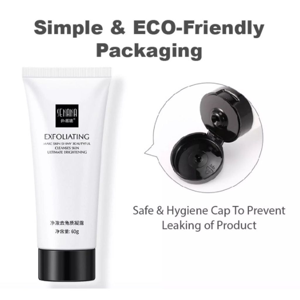 Best Seller SENANA Skin Care Face Exfoliating Gel, Whitening