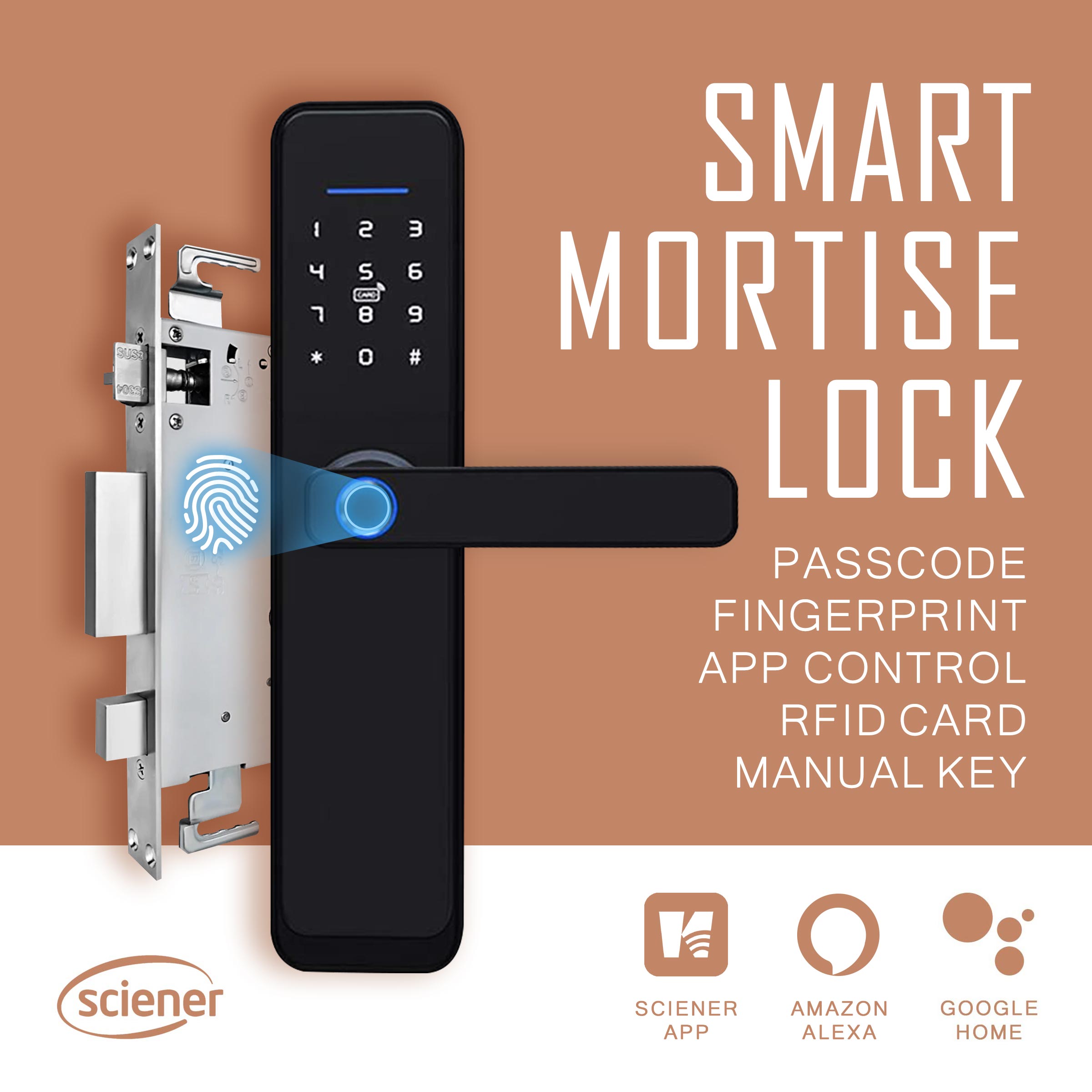 google home compatible door lock