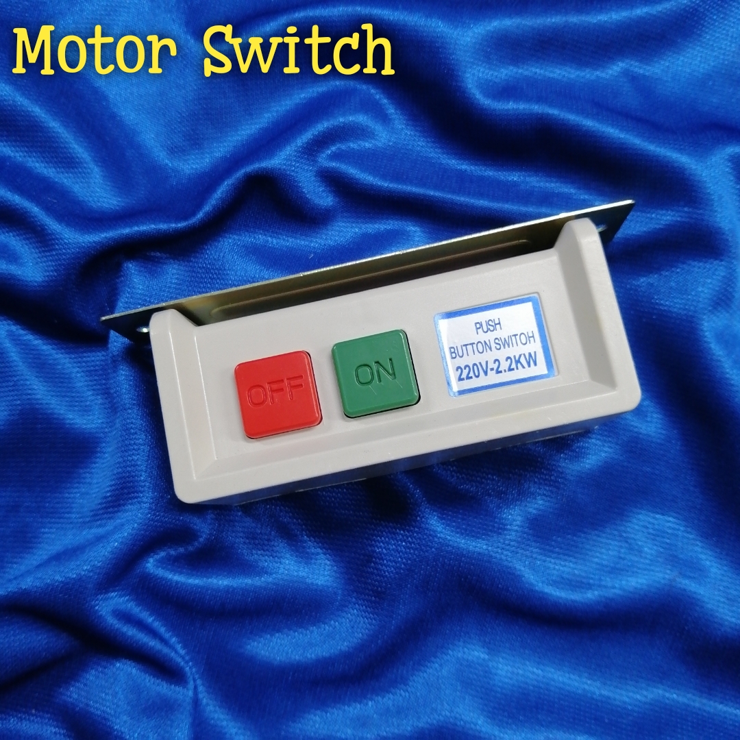 MOTOR SWITCH ON/OFF PUSH BUTTON SWITCH FOR INDUSTRIAL SEWING MACHINE