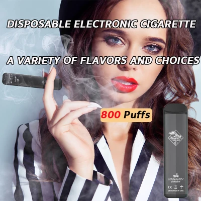 【lowest price online】Disposable Electronic Cigarettes 800puffs 10 flavors available vaper smoke full set Small, stylish and convenient