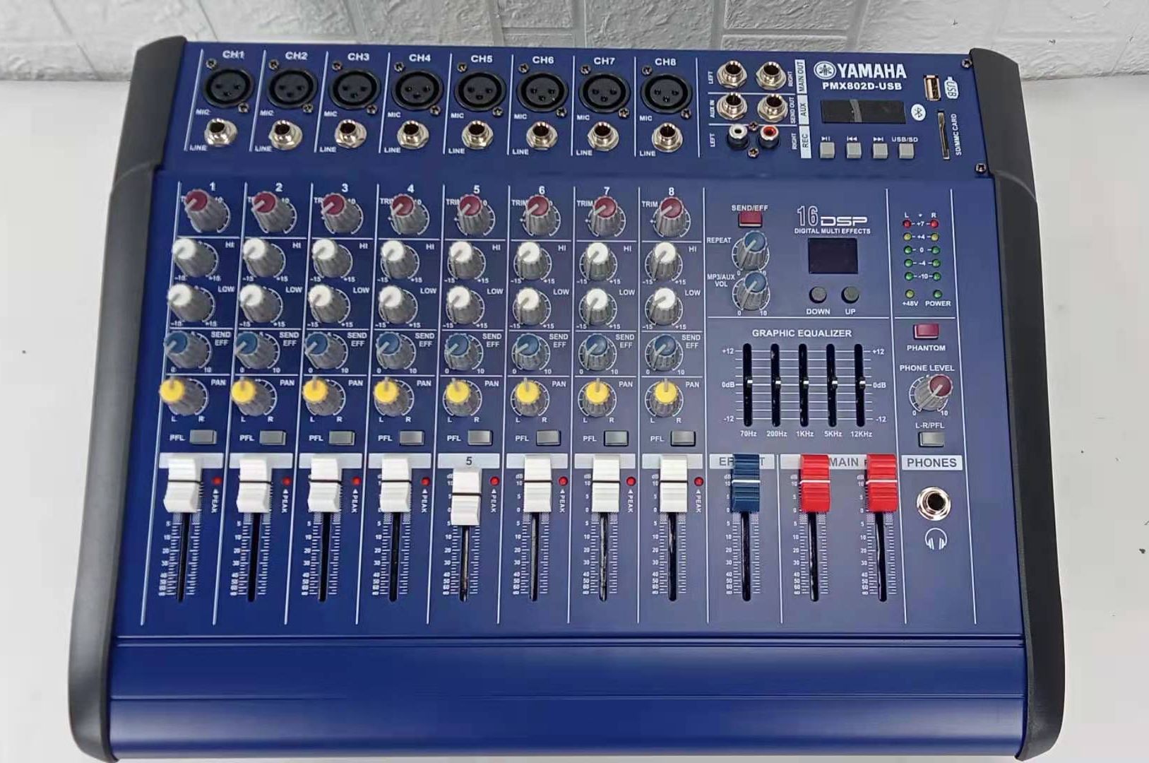 pmx 802d usb professional powered mixer (8 channel) Lazada PH